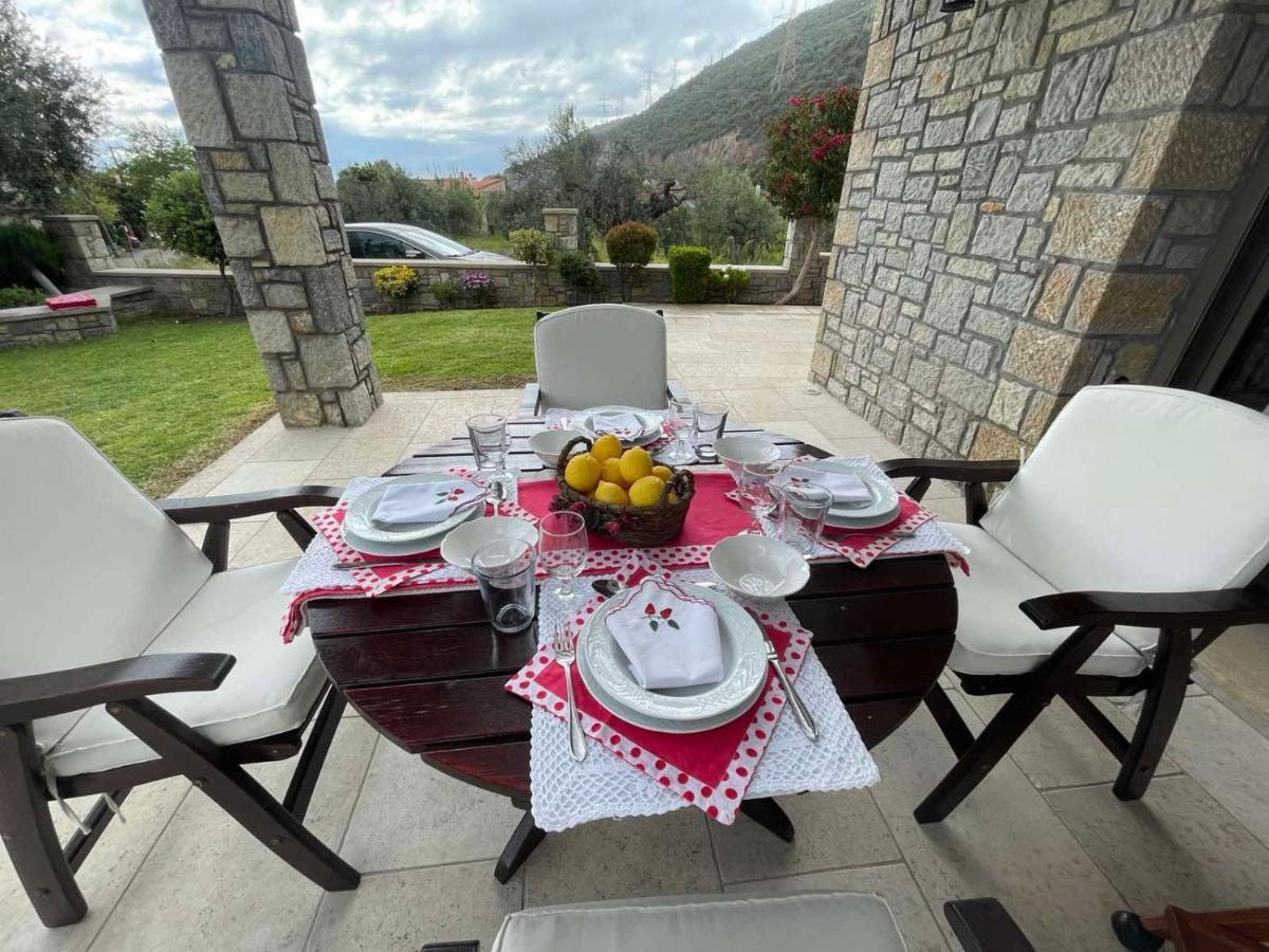 Seaside Retreat House Villa Paralia Sergoulas Exterior photo